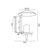 Επίτοιχο Φωτιστικό Μονόφωτο 1XGU10 Parachute Λευκό | AcaLighting | ZM931W30W